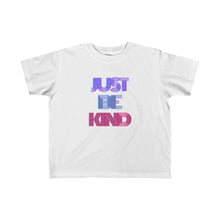 Load image into Gallery viewer, &quot;Just Be Kind&quot; Toddler Fine Jersey Tee
