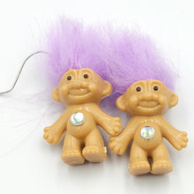 Load image into Gallery viewer, Troll Earrings (Purple)
