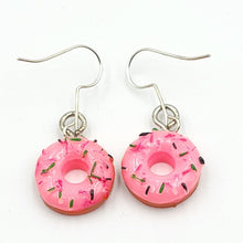 Load image into Gallery viewer, Donuts (Pink) Earrings
