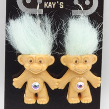 Load image into Gallery viewer, Troll Earrings (Pale Blue)
