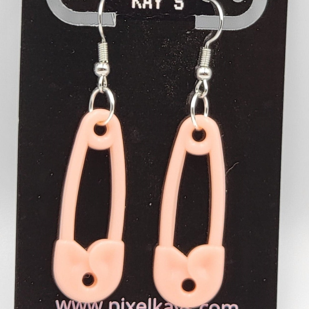 Safety Pins (Pink)