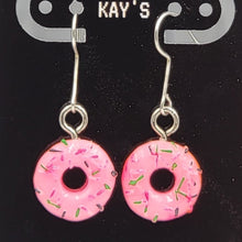 Load image into Gallery viewer, Donuts (Pink) Earrings
