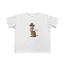 Load image into Gallery viewer, &quot;Meowdy&quot; Toddler Fine Jersey Tee
