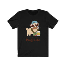 Load image into Gallery viewer, &quot;Livin&#39; the Pug Life&quot; Unisex Tee
