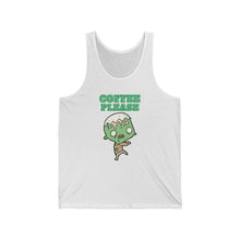 Load image into Gallery viewer, &quot;Coffee Please&quot; Unisex Jersey Tank
