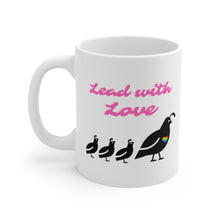 Load image into Gallery viewer, &quot;Lead with Love&quot; Ceramic Mug
