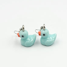 Load image into Gallery viewer, Mini Ducky Earrings (Blue)
