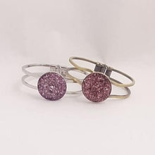 Load image into Gallery viewer, Druzy Hinged Bracelet
