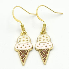 Load image into Gallery viewer, Ice Cream Cone Earrings
