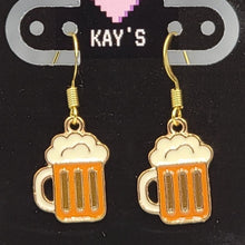 Load image into Gallery viewer, Root Beer Mugs Earrings
