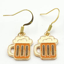 Load image into Gallery viewer, Root Beer Mugs Earrings
