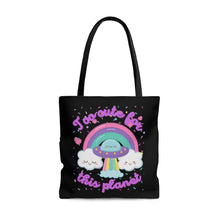 Load image into Gallery viewer, &quot;Too Cute for this Planet&quot; Tote Bag
