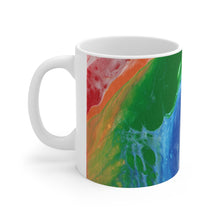 Load image into Gallery viewer, Rainbow Canvas Ceramic Mug
