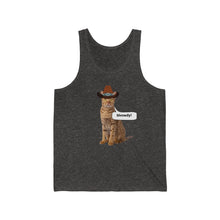 Load image into Gallery viewer, &quot;Meowdy&quot; Unisex Jersey Tank
