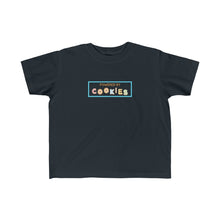 Load image into Gallery viewer, &quot;Powered By Cookies&quot; Toddler Fine Jersey Tee
