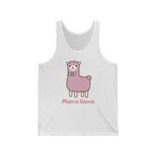 Load image into Gallery viewer, &quot;Mama Llama&quot; Unisex Jersey Tank
