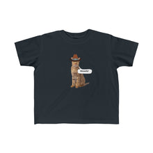 Load image into Gallery viewer, &quot;Meowdy&quot; Toddler Fine Jersey Tee
