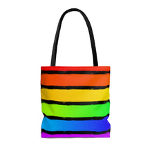 Load image into Gallery viewer, Rainbow Tote Bag
